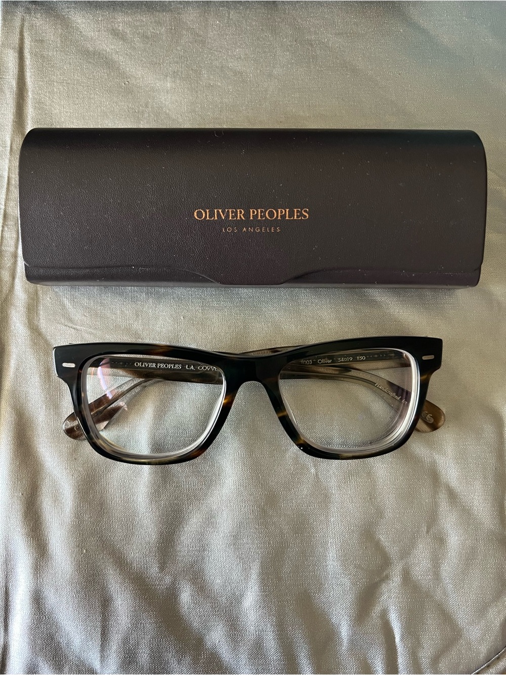 Oliver Peoples  OV5393U OLIVER color 1003 Cocobolo with case
